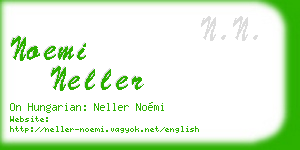 noemi neller business card